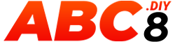 Logo ABC8 Diy Đen